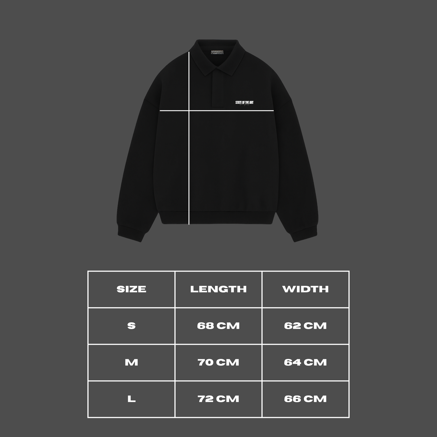 Black Polo Sweatshirt