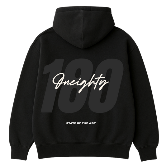 180 Black Hoodie