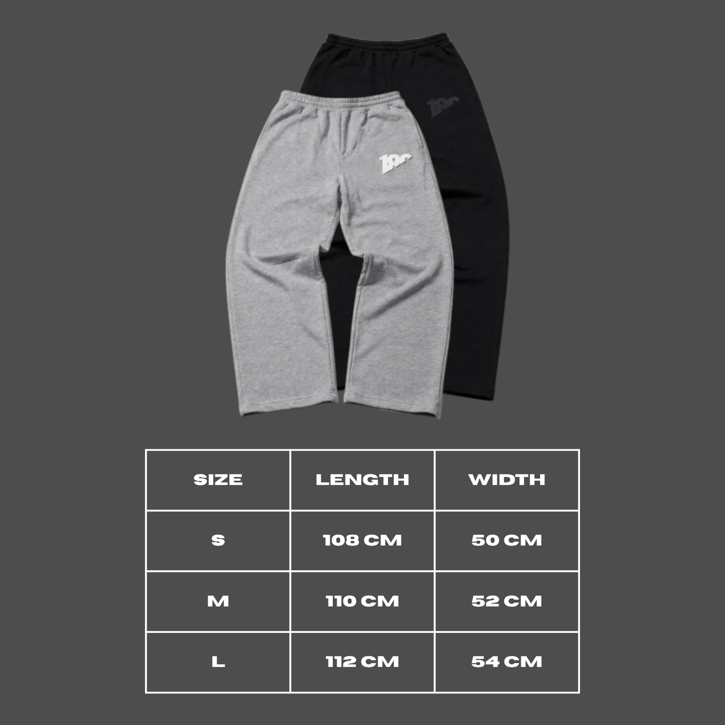 Grey Baggy Sweatpants