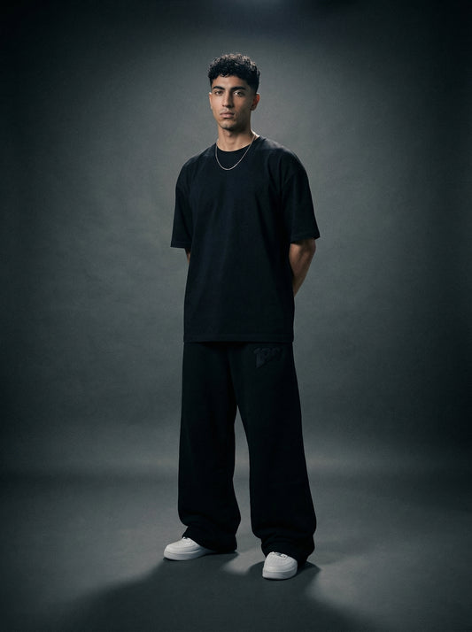 Black Baggy Sweatpants