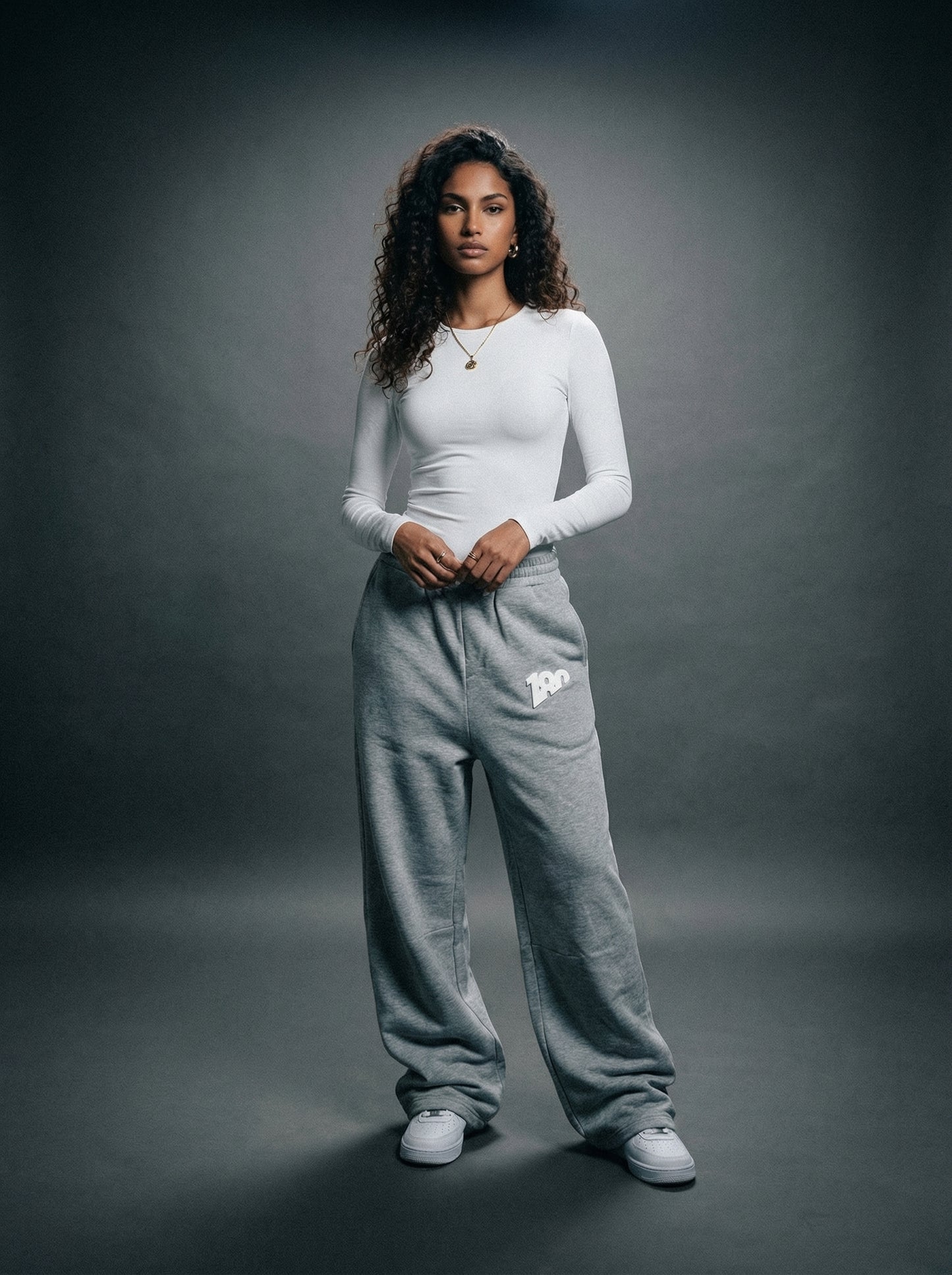 Grey Baggy Sweatpants